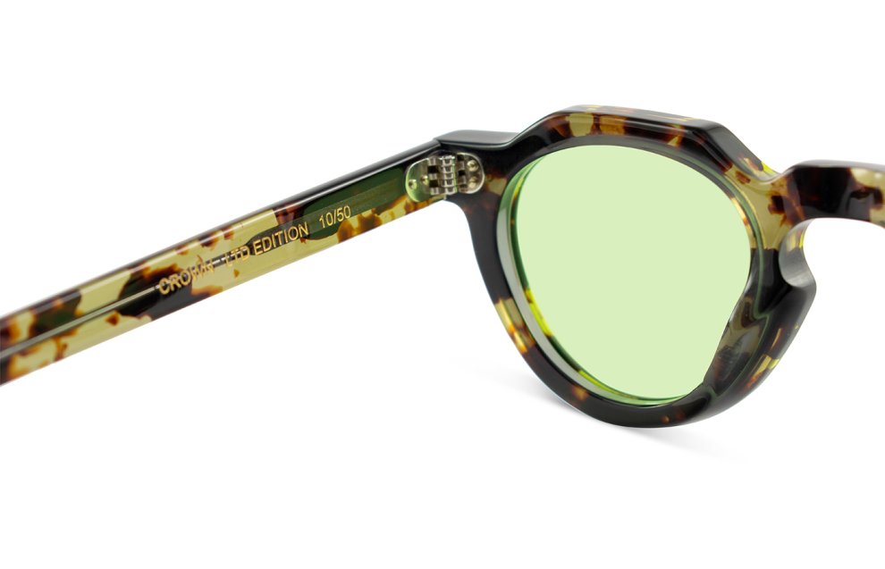 Lesca Lunetier x Ottica Tullino - Crown Panto 8 mm green - Limited